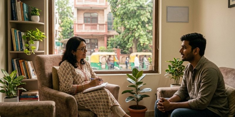Psychologist in Delhi providing psychological counseling and mental health support