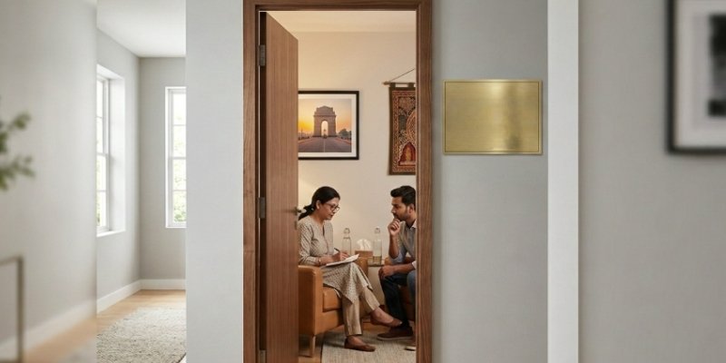 Professional depression counseling session with a therapist in Naraina