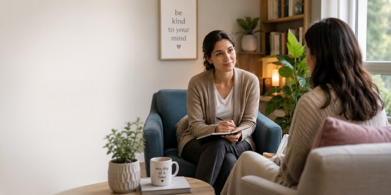 Depression counseling West Delhi in a professional therapy session