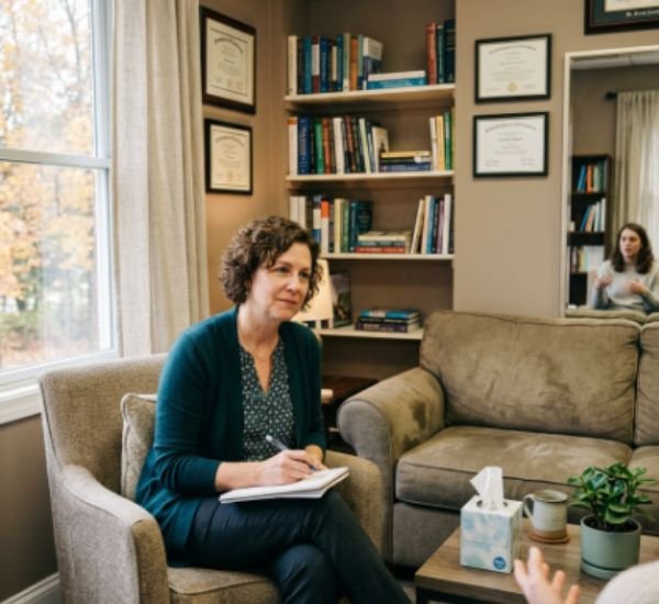 Individual psychotherapy for anxiety with a caring and experienced therapist.
