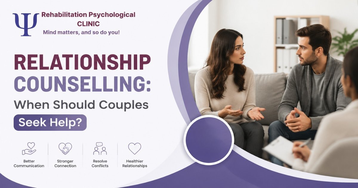 Couple attending counselling relationship session to strengthen communication.