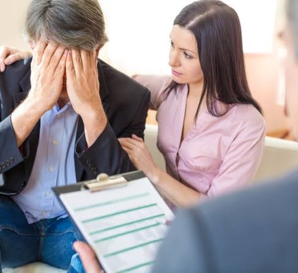 Depression counselling session with emotional support in Delhi.