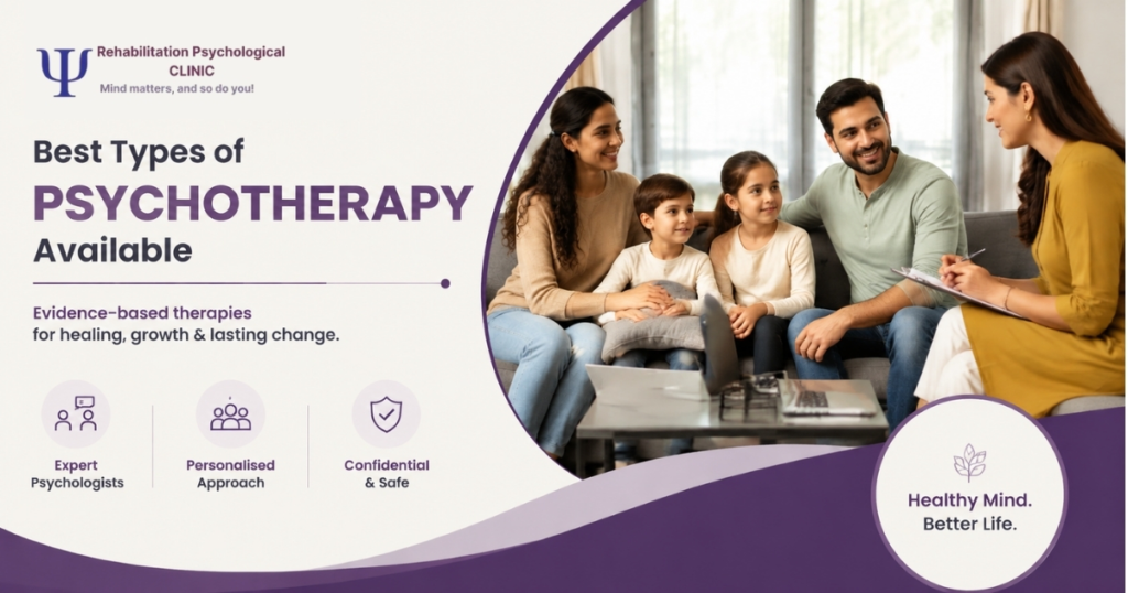 Best types of psychotherapy in Delhi